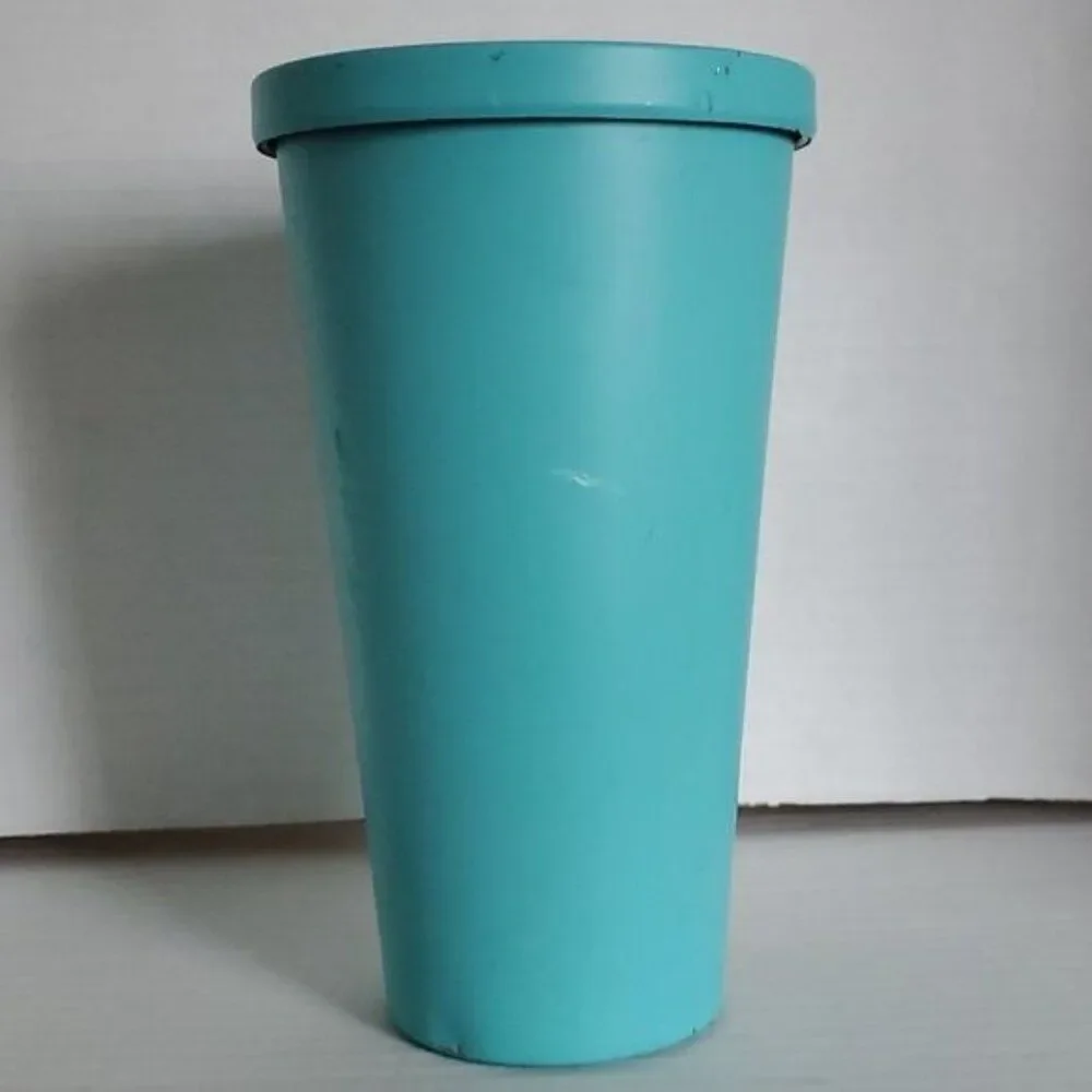 16 oz Starbucks Cold Travel Tumbler ROBIN EGG Teal Blue Stainless Steel Grande